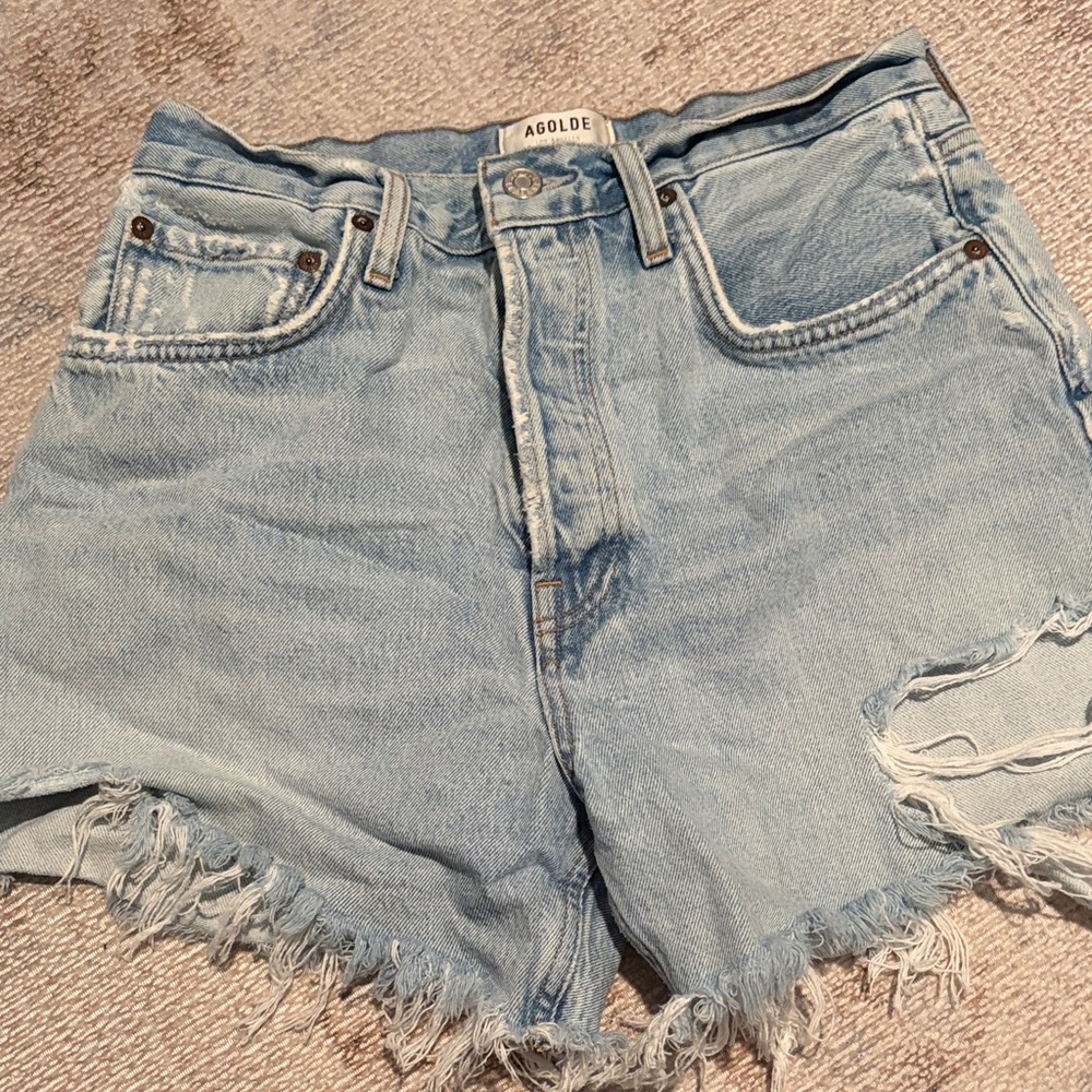 Agolde Riley Shorts - Picture 3 of 4